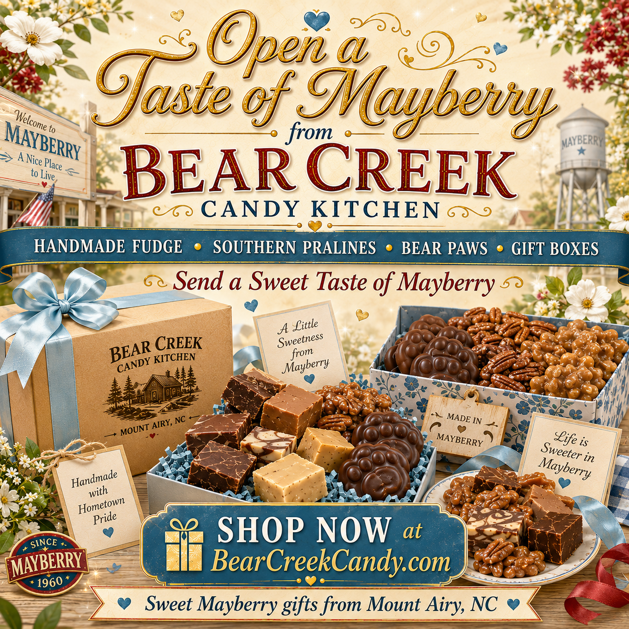 Mayberry Gifts - Bear Creek Candy Kitchen