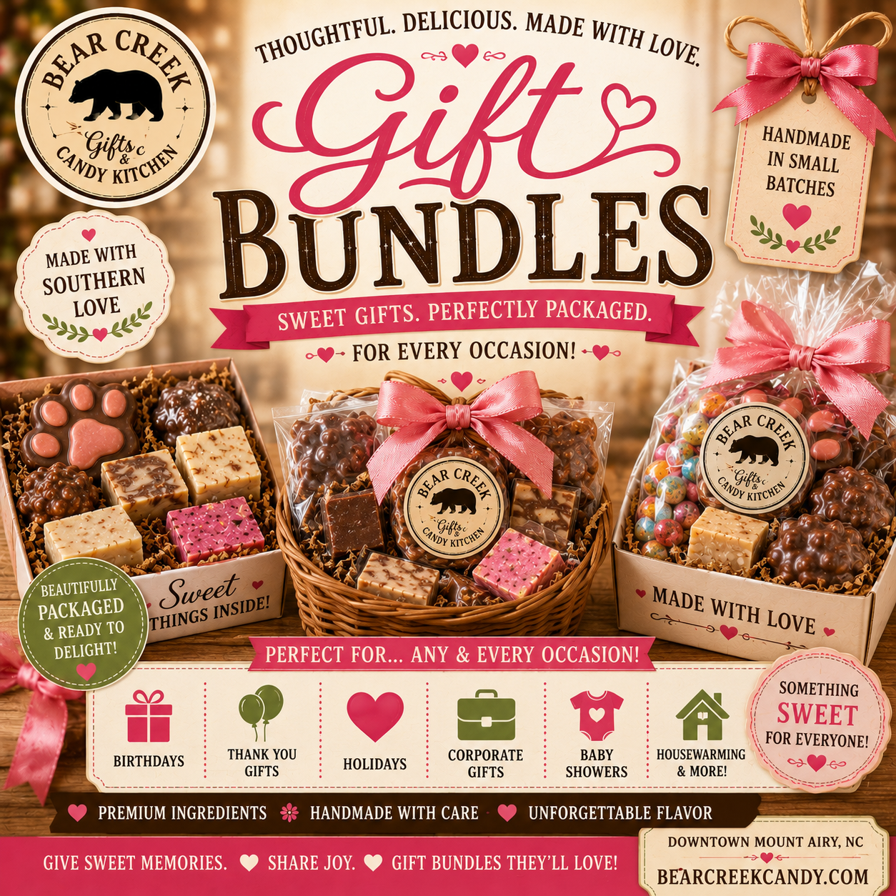 Gift Bundles - Bear Creek Candy Kitchen