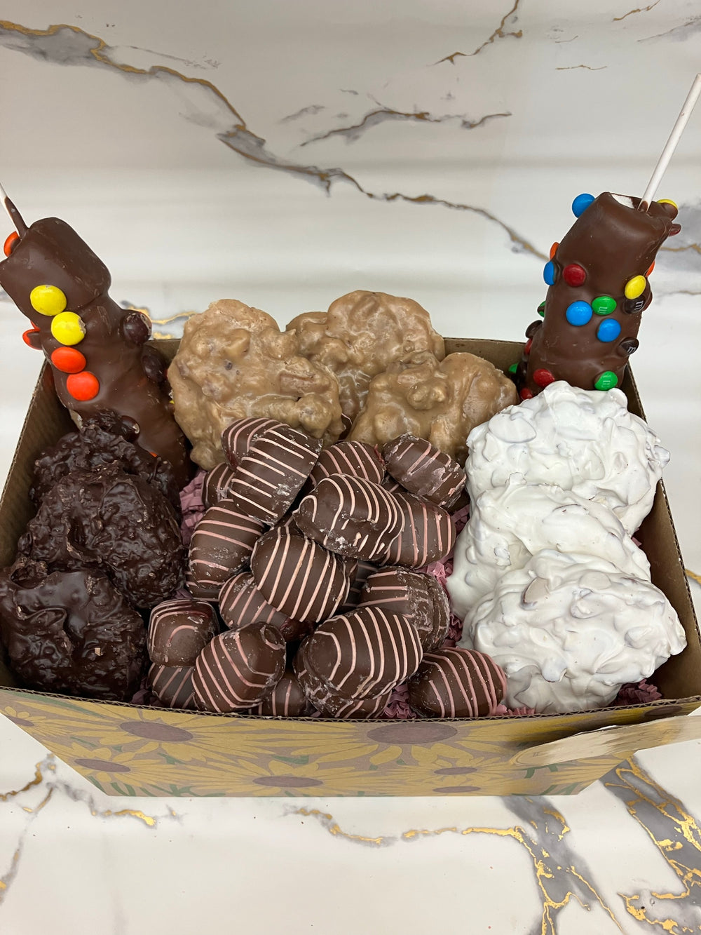 Sunflower Sweets Gift Basket