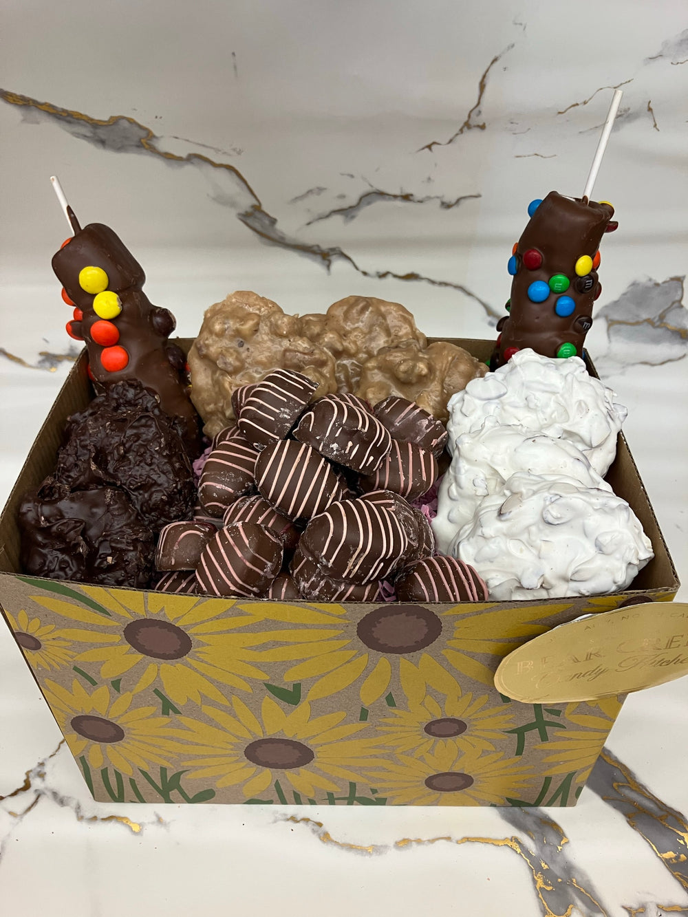 Sunflower Sweets Gift Basket