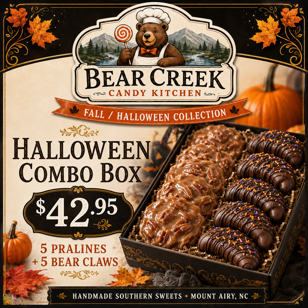Halloween Combo Pack 5 Pralines and % Bear Paws