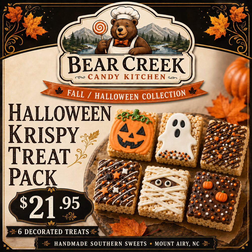 Halloween Krispy Treat Pack Box of 6