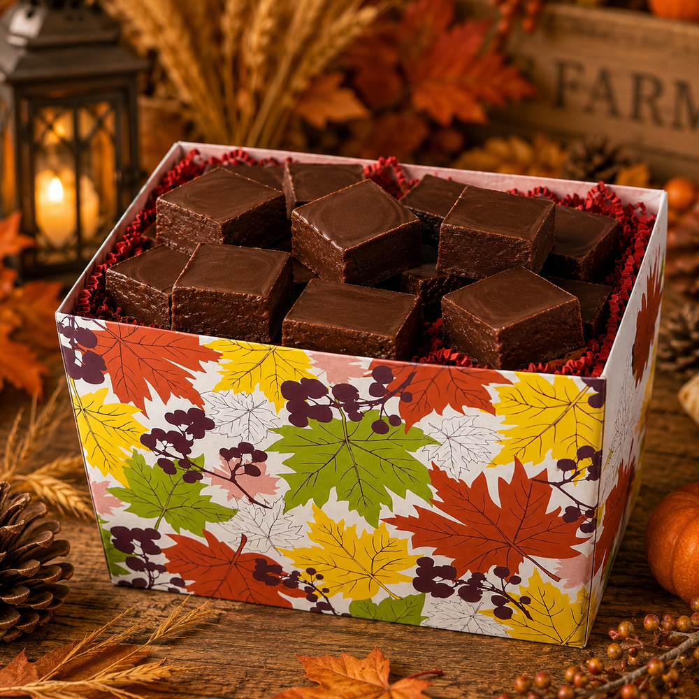 Fall Chocolate Fudge Box of 3 pounds