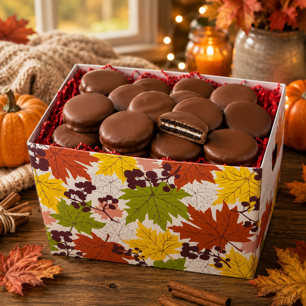 Fall Chocolate Covered Oreo's Box of 18