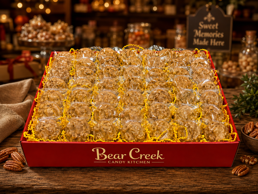 Corporate Gift Box of Pralines, Bulk Case of 50, Red Box