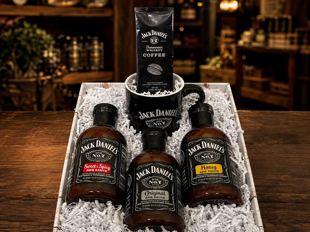 Jack Daniels BBQ Gift Basket