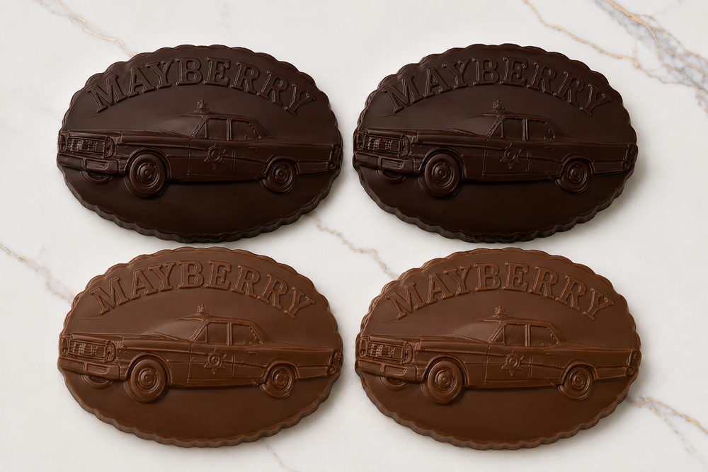 Chocolate MAYBERRY Squad Car Set