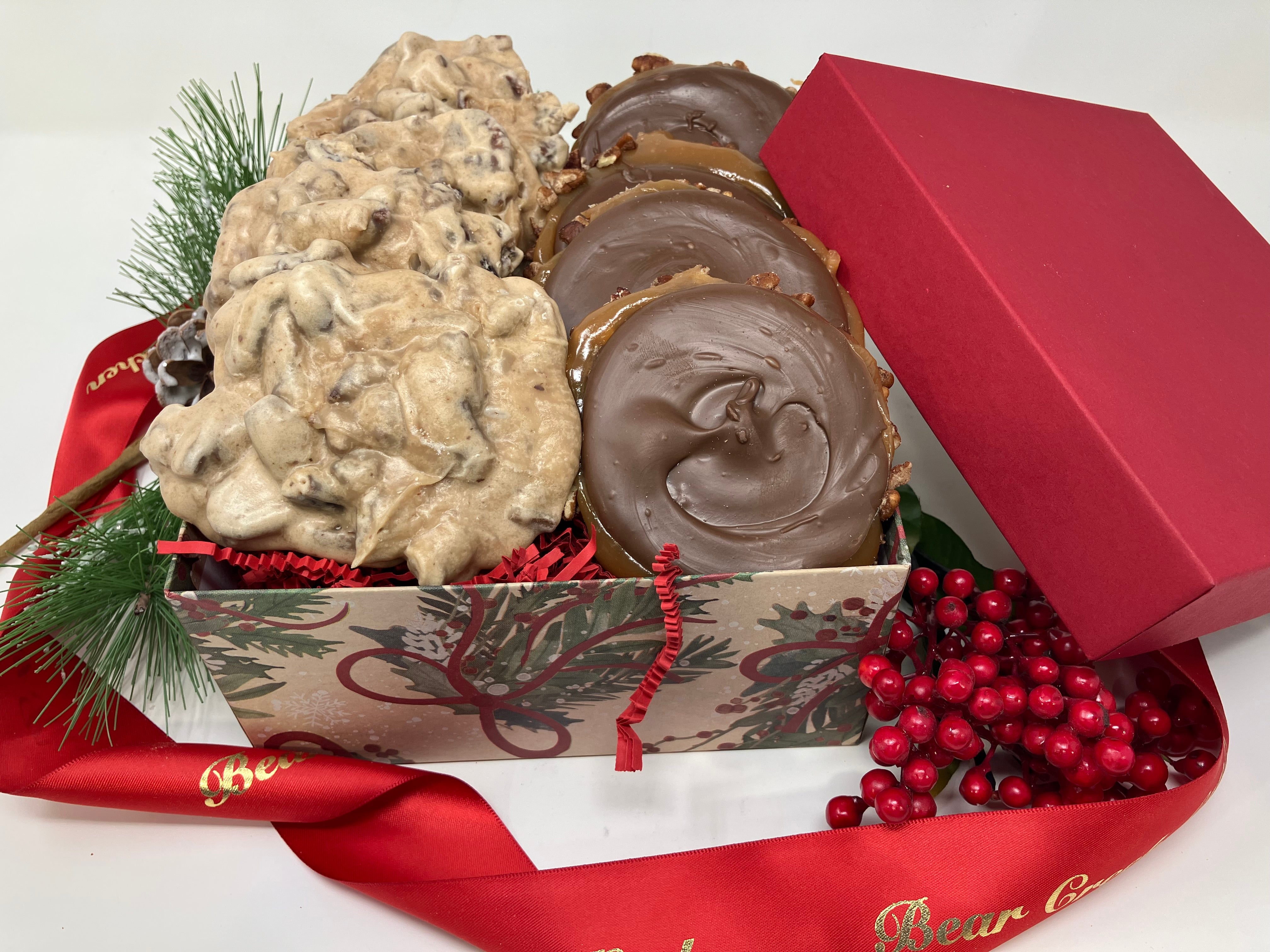 Praline and Bear Paw Holiday Tray 4 of each