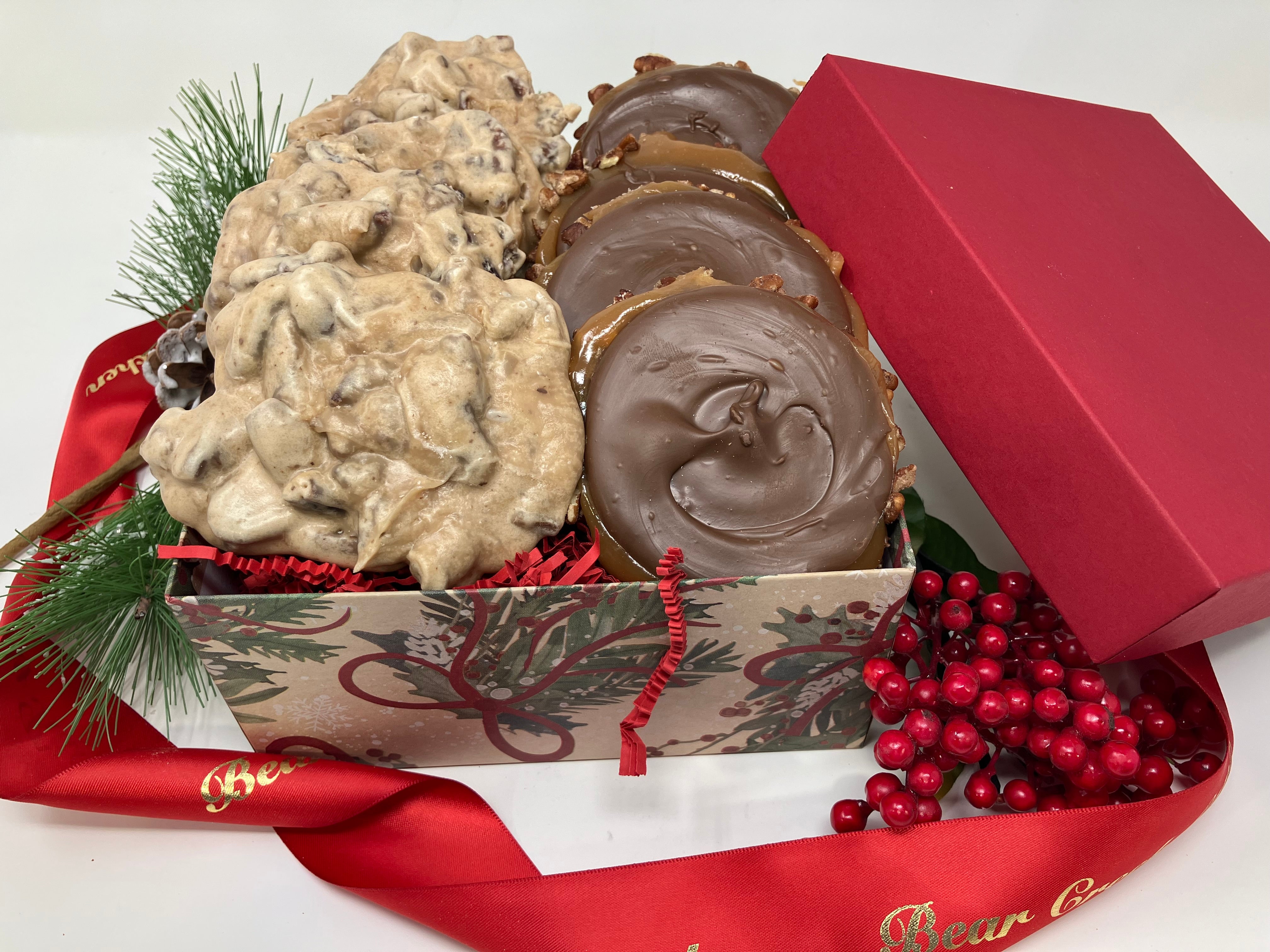 Praline and Bear Paw Holiday Tray 4 of each