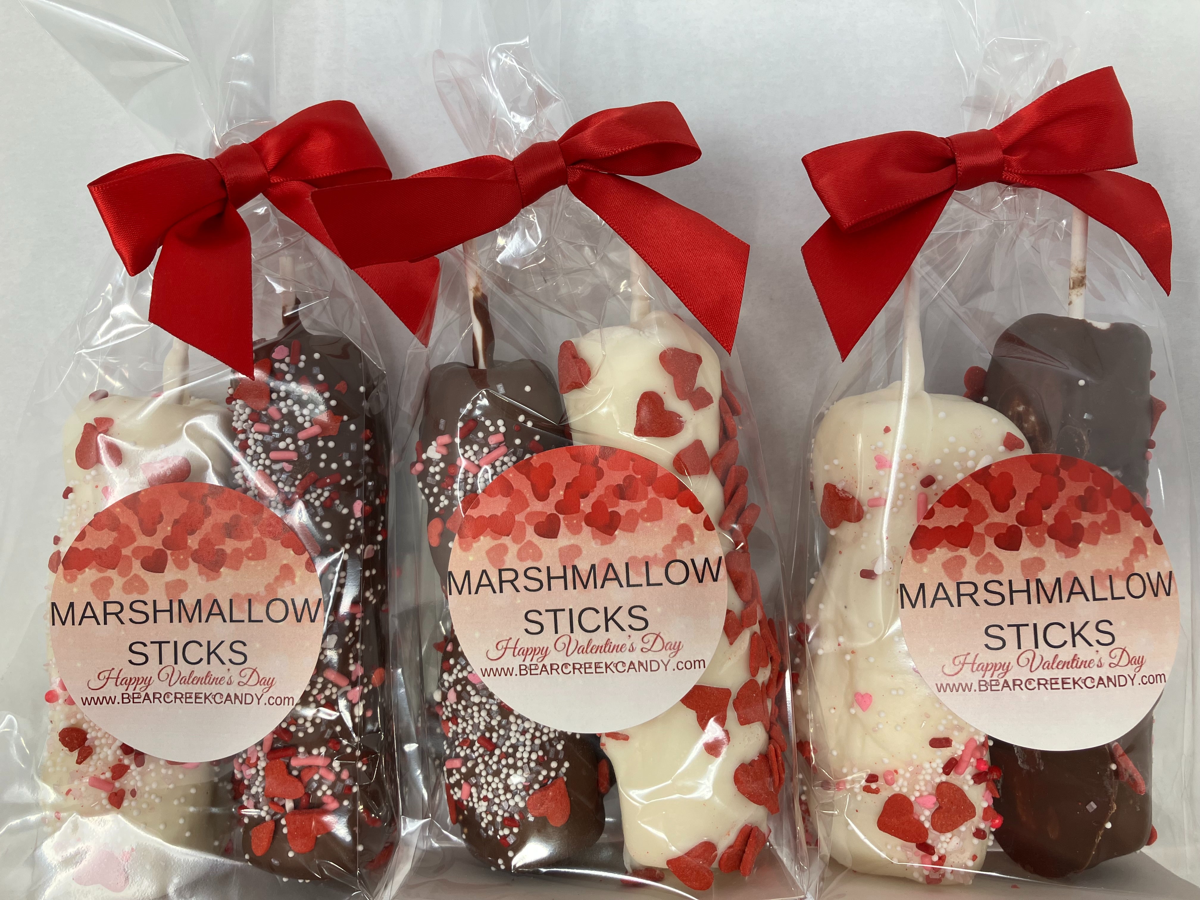 Valentines Day Chocolate Marshmallows Sticks (Set OF 2)