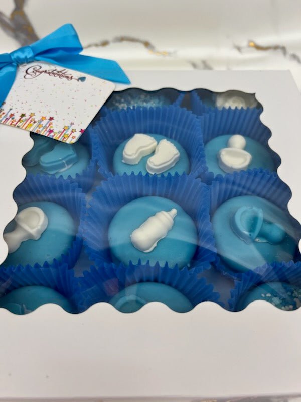 Baby Boy Hand - Decorated Oreos – Set of 24 - Bear Creek Candy Kitchen