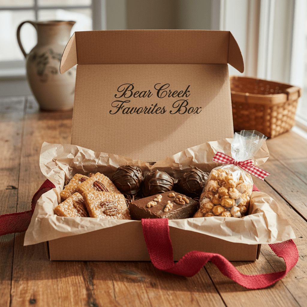 Bear Creek Favorites Box — Gift Bundle - Bear Creek Candy Kitchen