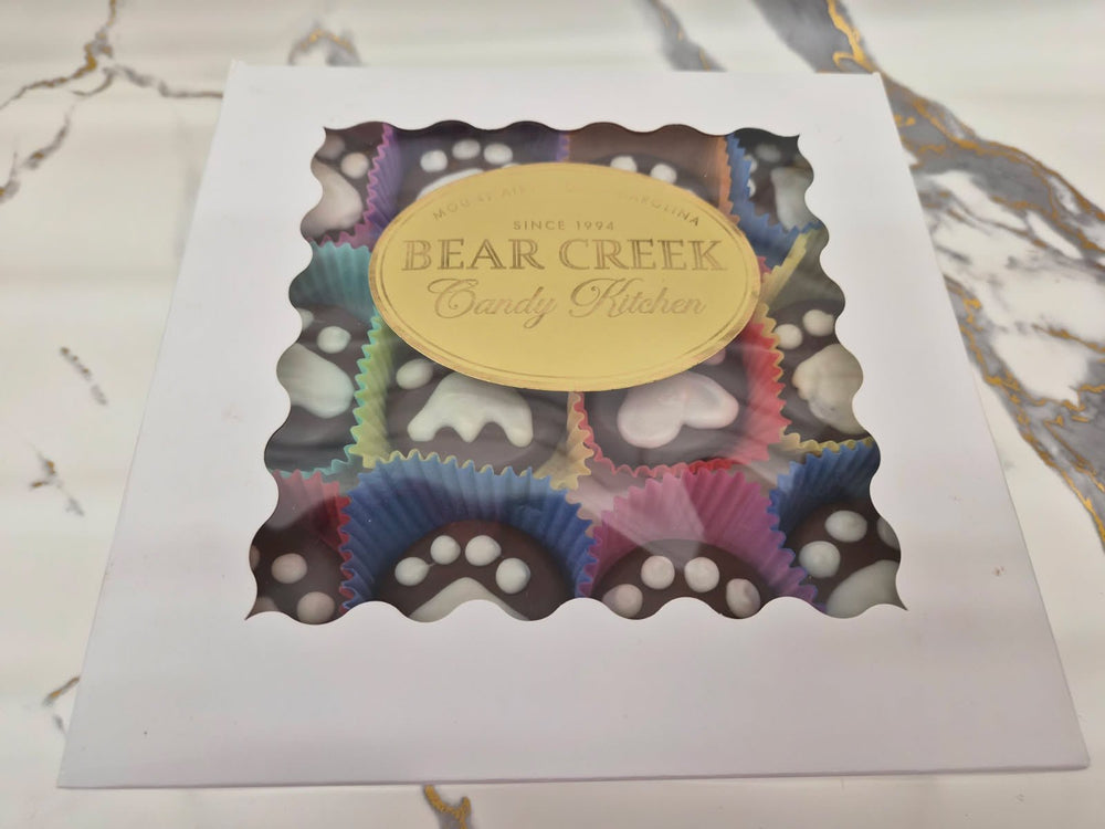 Bear Paw Oreos — Hand - Decorated Box of 24 - Bear Creek Candy Kitchen