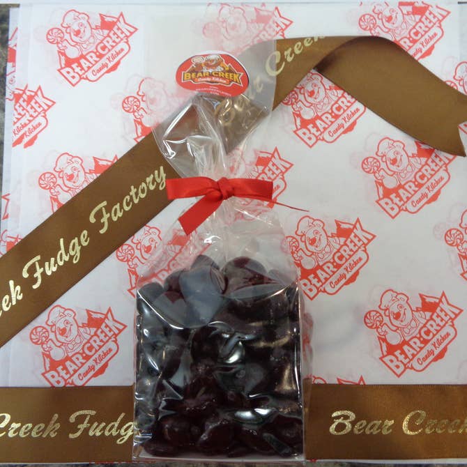 🔖 Dark Chocolate Cranberries 🍇1 LB Bags - Bear Creek Candy Kitchen