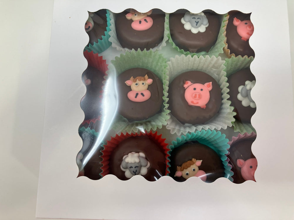 Farm Animals on Oreos 24 per box - Bear Creek Candy Kitchen