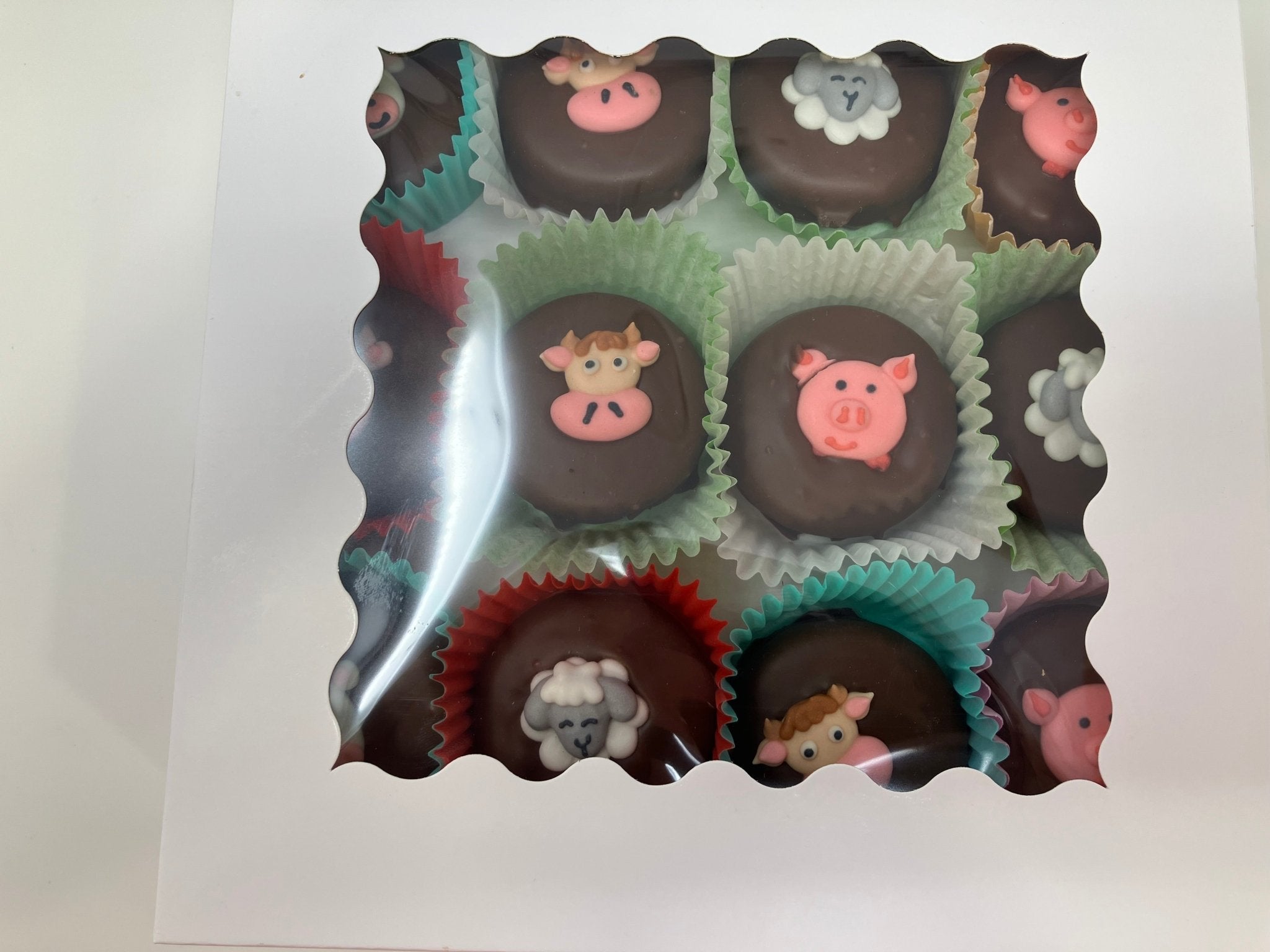 Farm Animals on Oreos 24 per box - Bear Creek Candy Kitchen