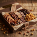 Free Shipping Southern Gift Box overflowing with pralines, Bear Paws, fudge, chocolate treats and caramel corn