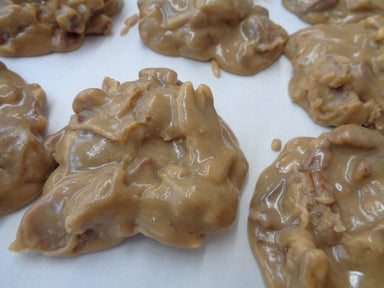 Close-up of Southern Pecan Pralines included in the Southern Sweets Gift Basket